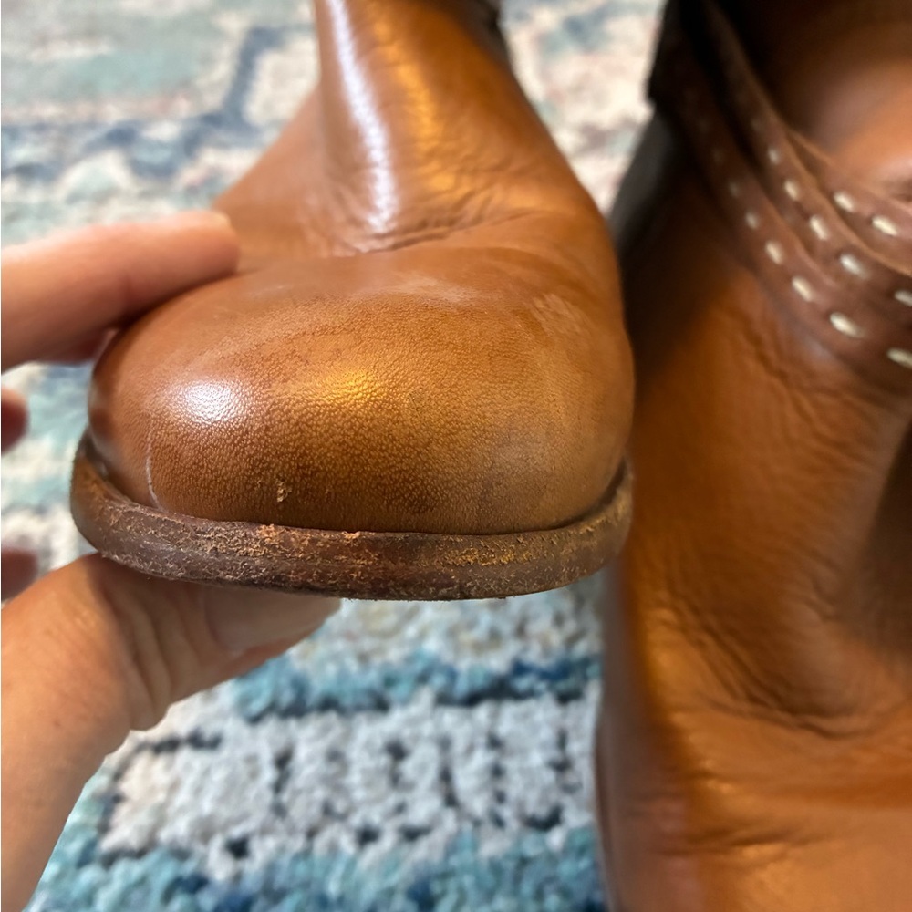 Frye Cara Pickstitch Mid Boot - Picture 7 of 9